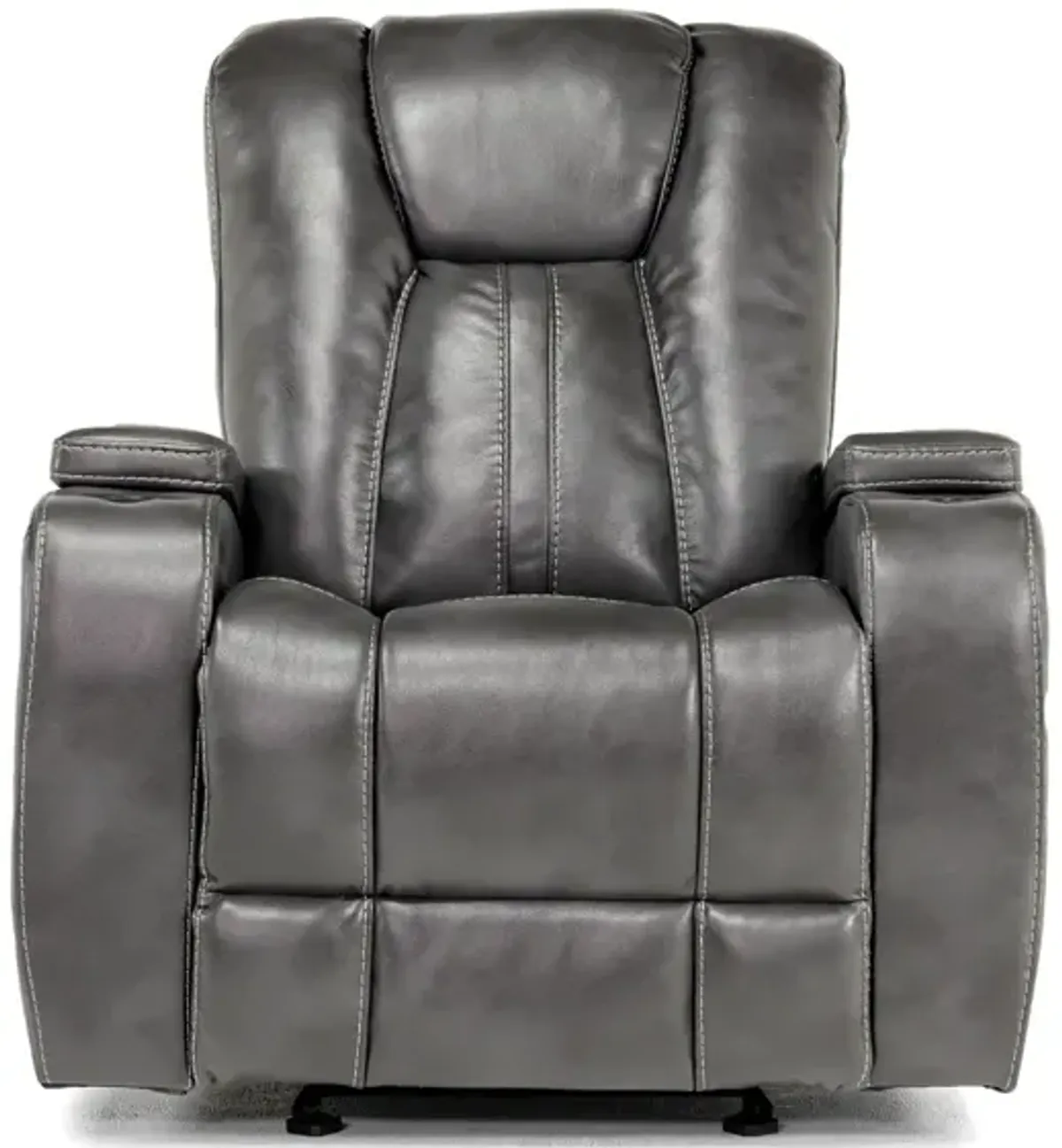 Vega Gliding Recliner in Gray