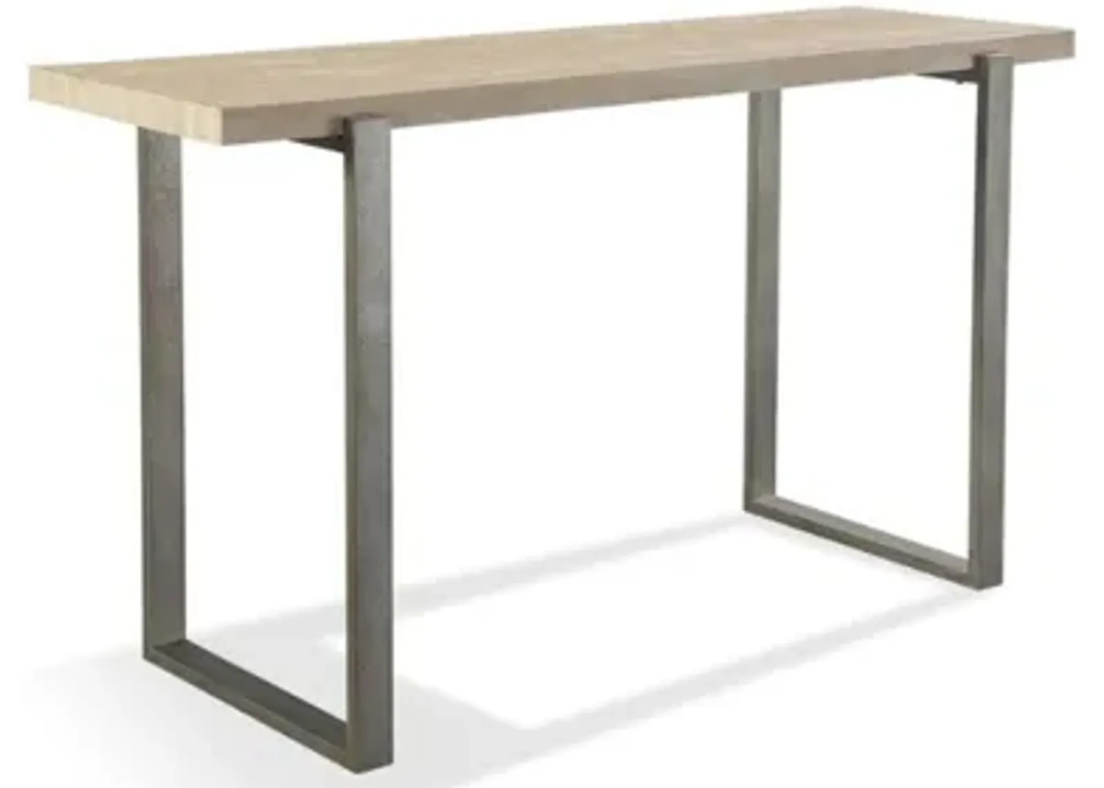 Ariela Sofa Table in Travertine