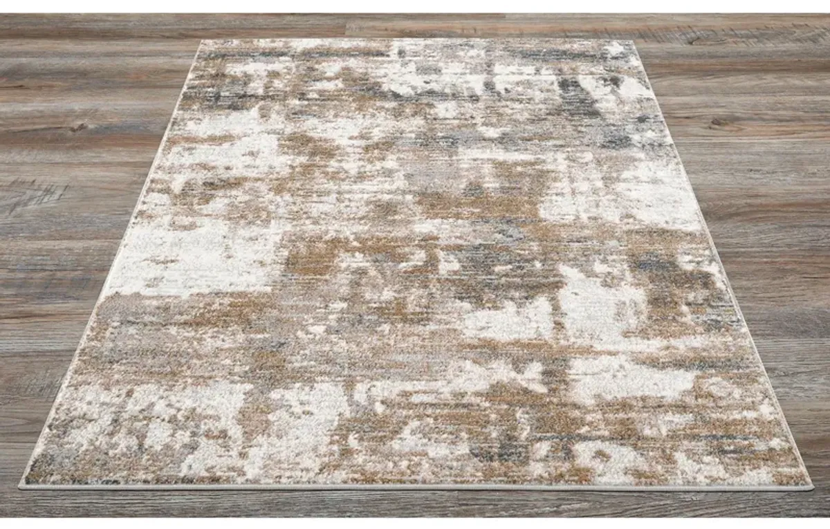 Aden Rug in 1214 Gray, 8 x 10