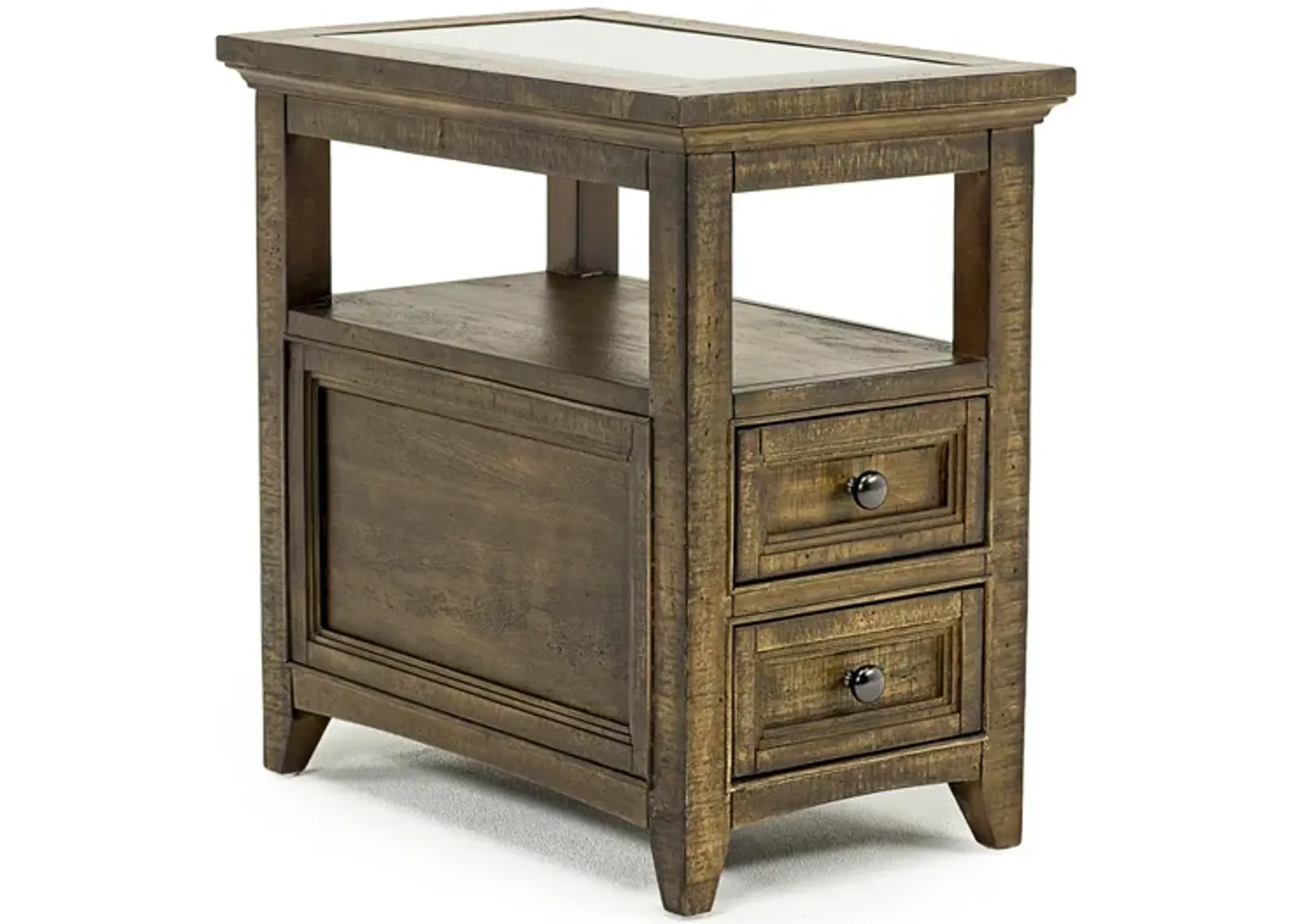 Bay Creek Chairside Table in Nutmeg