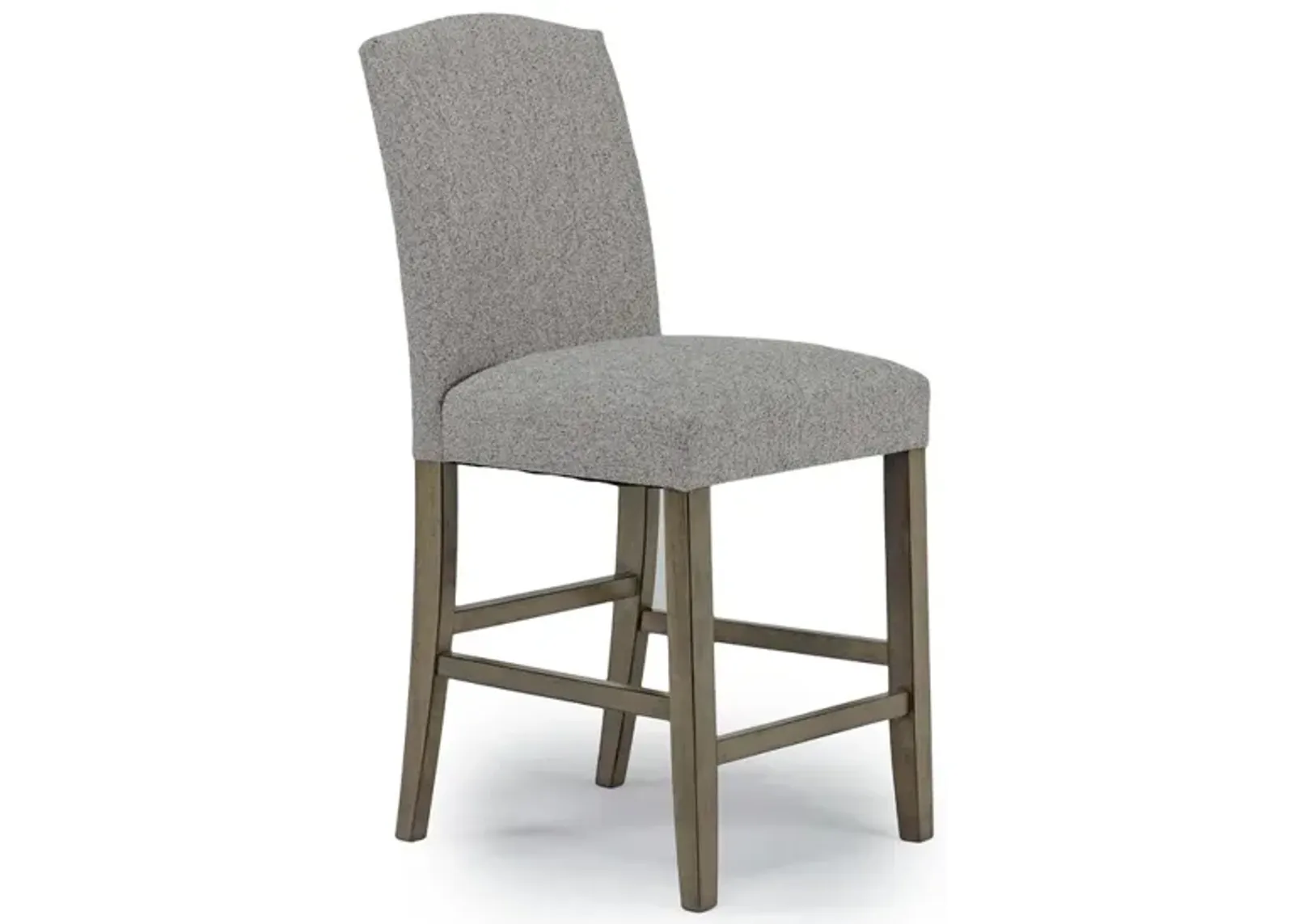 Brighton Counter Height Stool in Light Gray/Light Brown