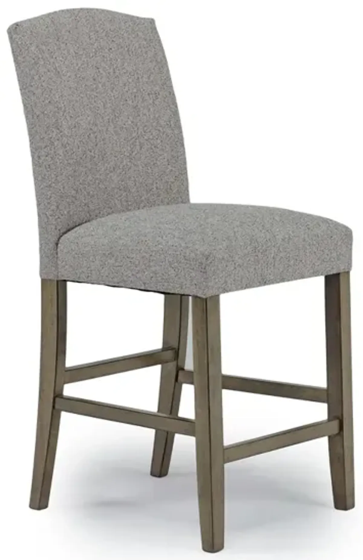 Brighton Counter Height Stool in Light Gray/Light Brown