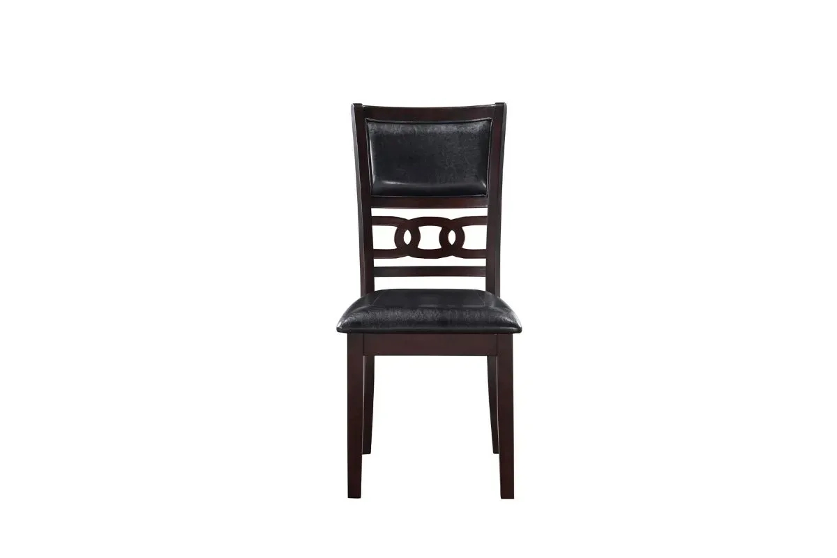 Gia Side Chair in Ebony, Set of 2