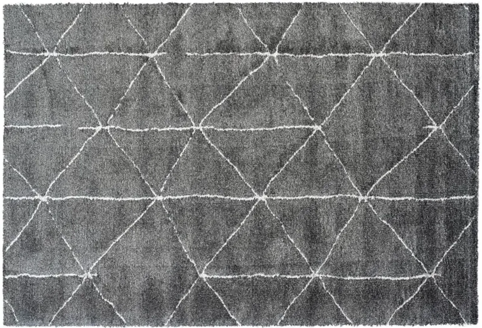 Nube Rug in Anthracite/Ivory, 8 X 10