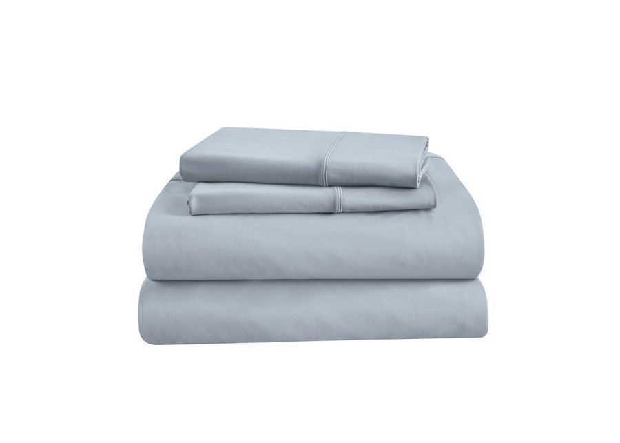 Tempur-Pedic Pro Performance Sheets in Sleepy Blue, Split Eastern King (2)