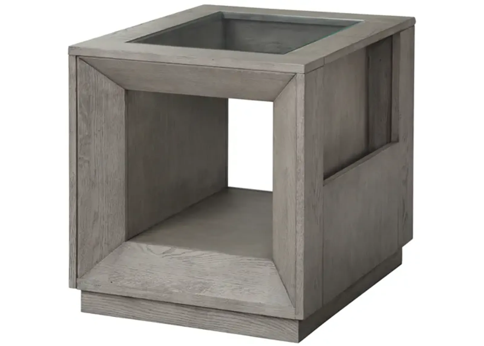 Pure Modern End Table in Moonstone