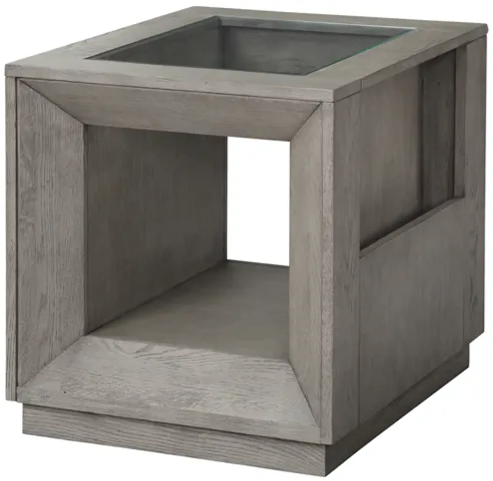 Pure Modern End Table in Moonstone