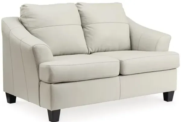 Genoa Loveseat in Coconut Leather