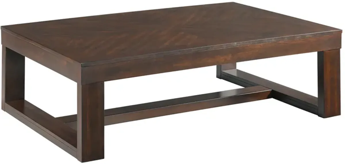 Drew Coffee Table in Cherry