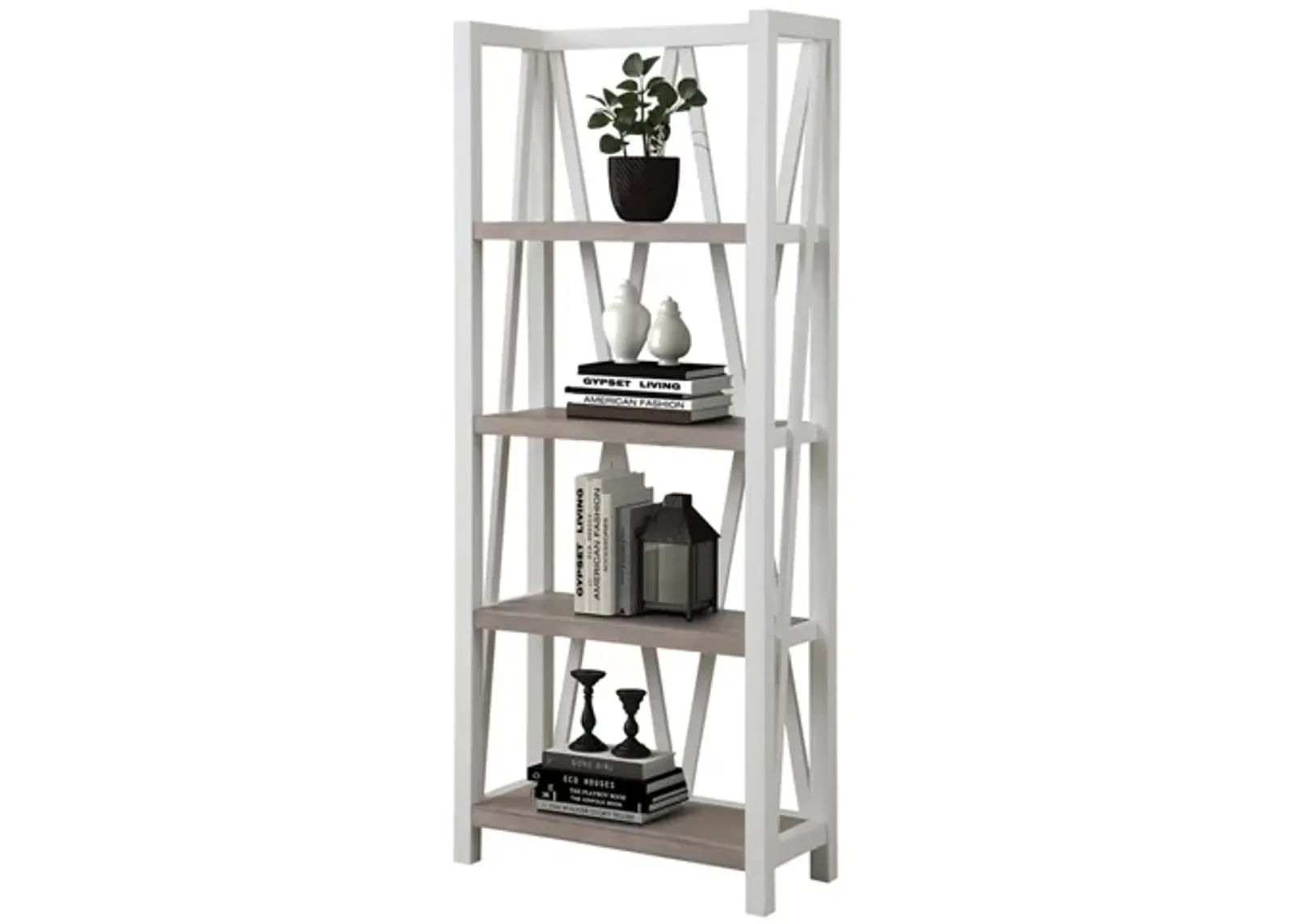 Americana Bookcase in White