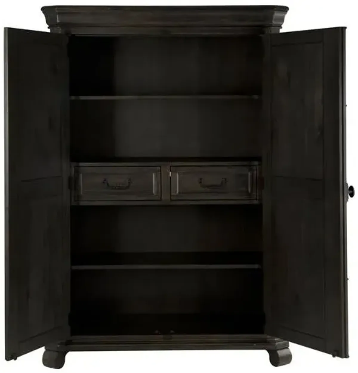 Bellamy Armoire in Charcoal