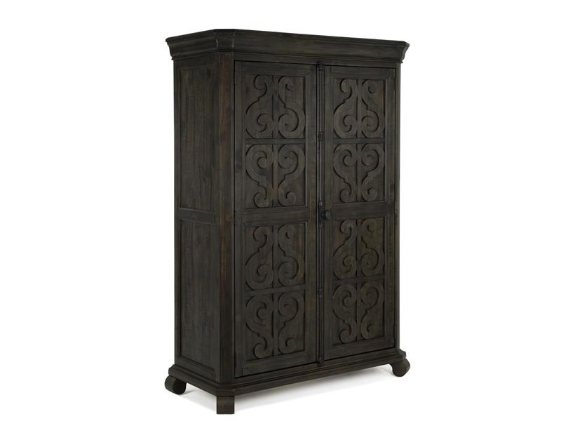 Bellamy Armoire in Charcoal