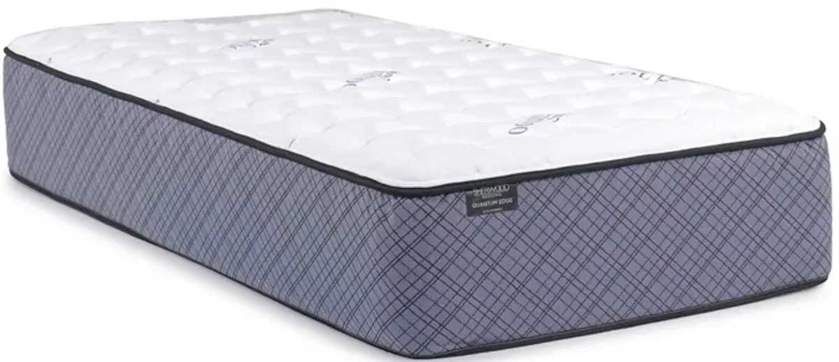 Sherwood Quantum Edge Plush Mattress, Twin