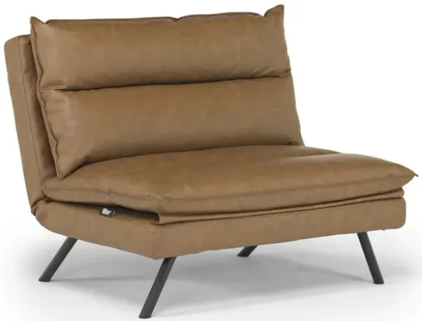 Dune Klik Klak Chair Bed in Brown