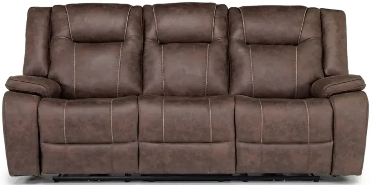 Blake 2 Power Sofa in Reina Bark