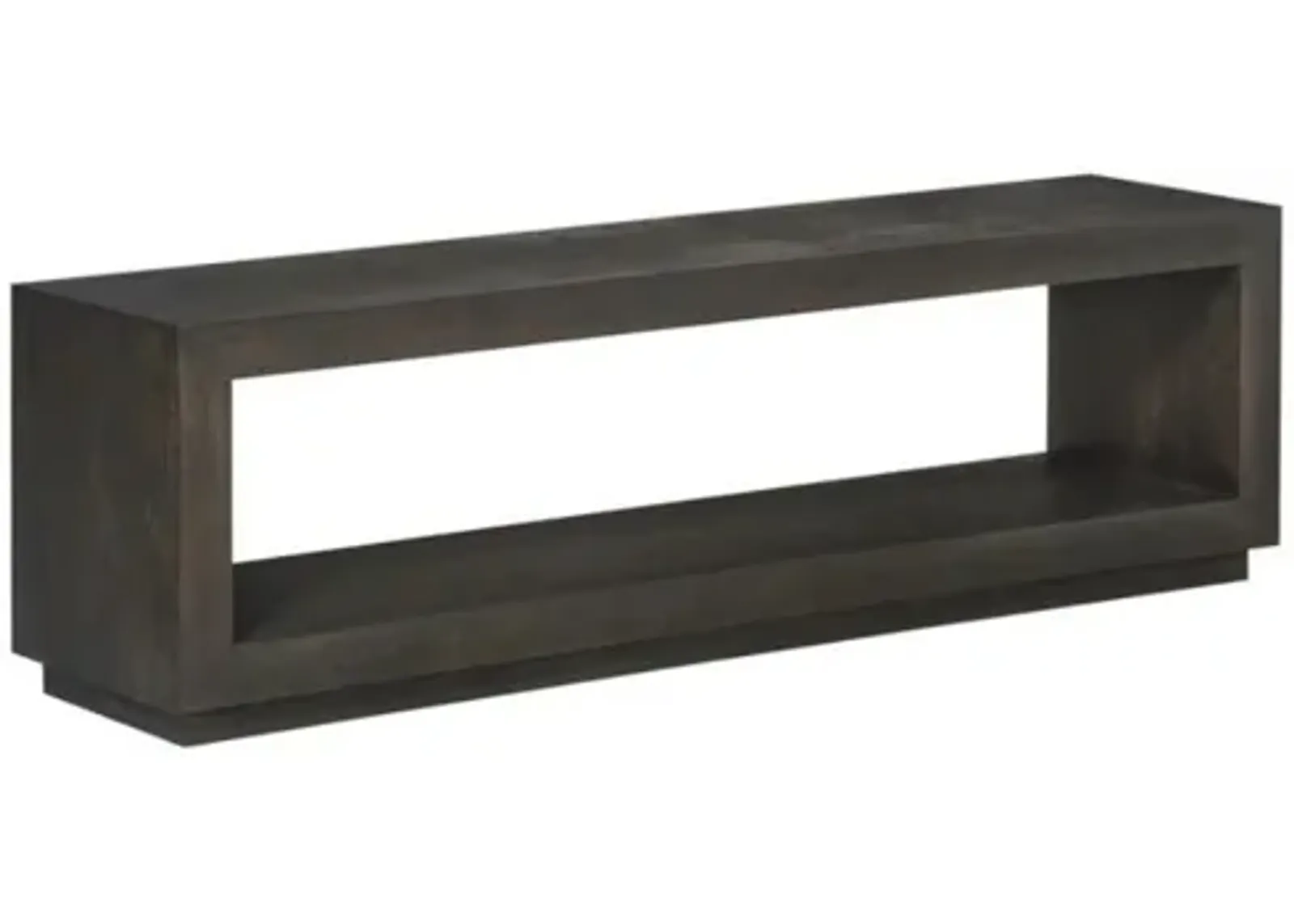 Oxford Dining Bench in Basalt Gray