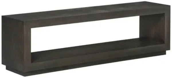 Oxford Dining Bench in Basalt Gray