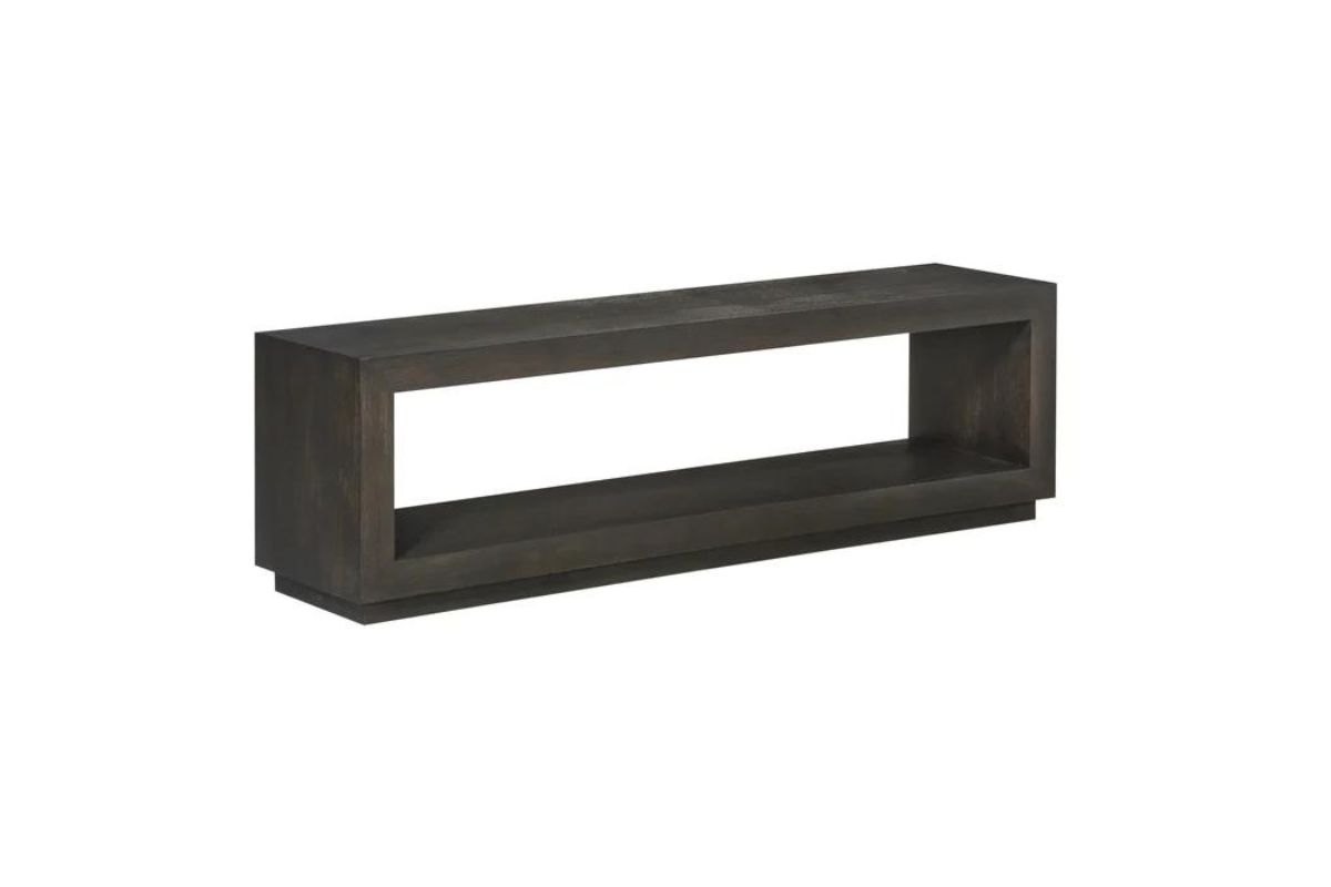 Oxford Dining Bench in Basalt Gray