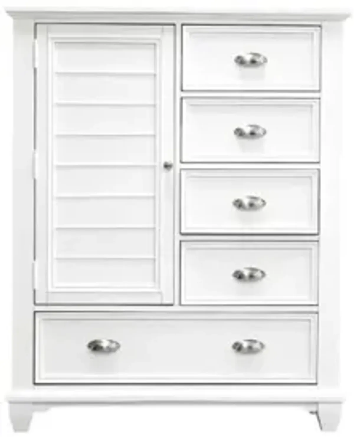 Jamestown Door Chest in White