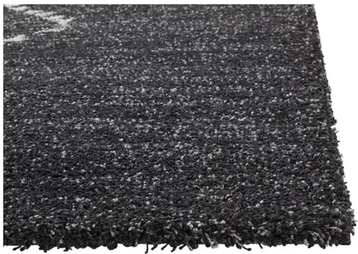 Granada Rug in Diamond Black, 8x10