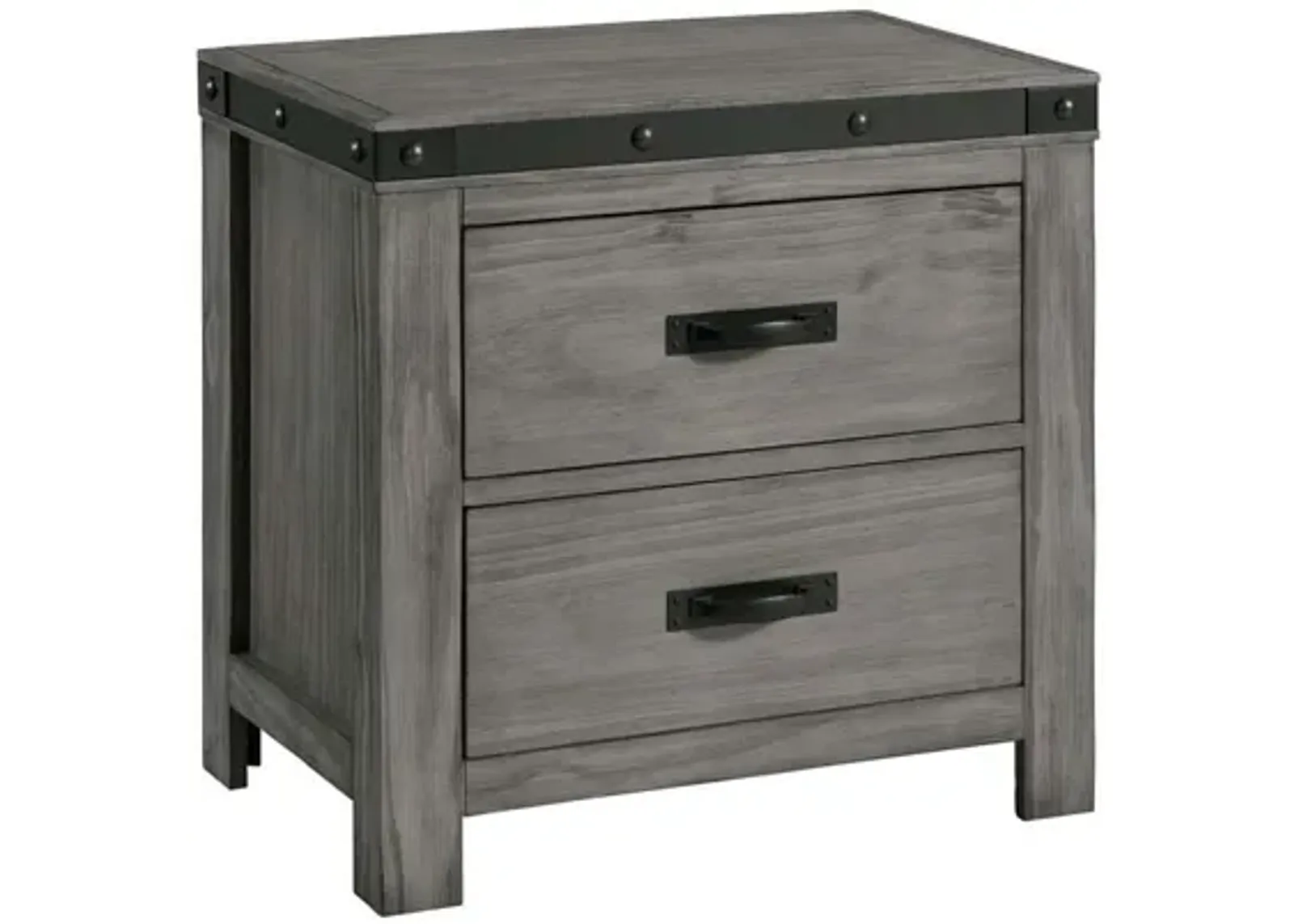 Wade Nightstand in Gray