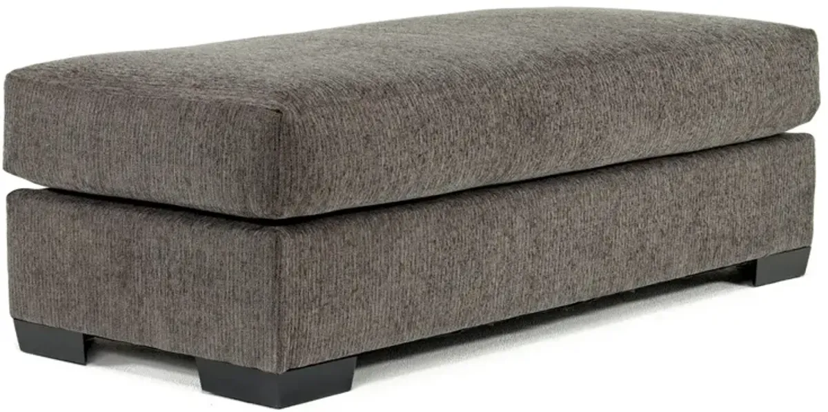 Bermuda Storage Ottoman in Victory Sterling