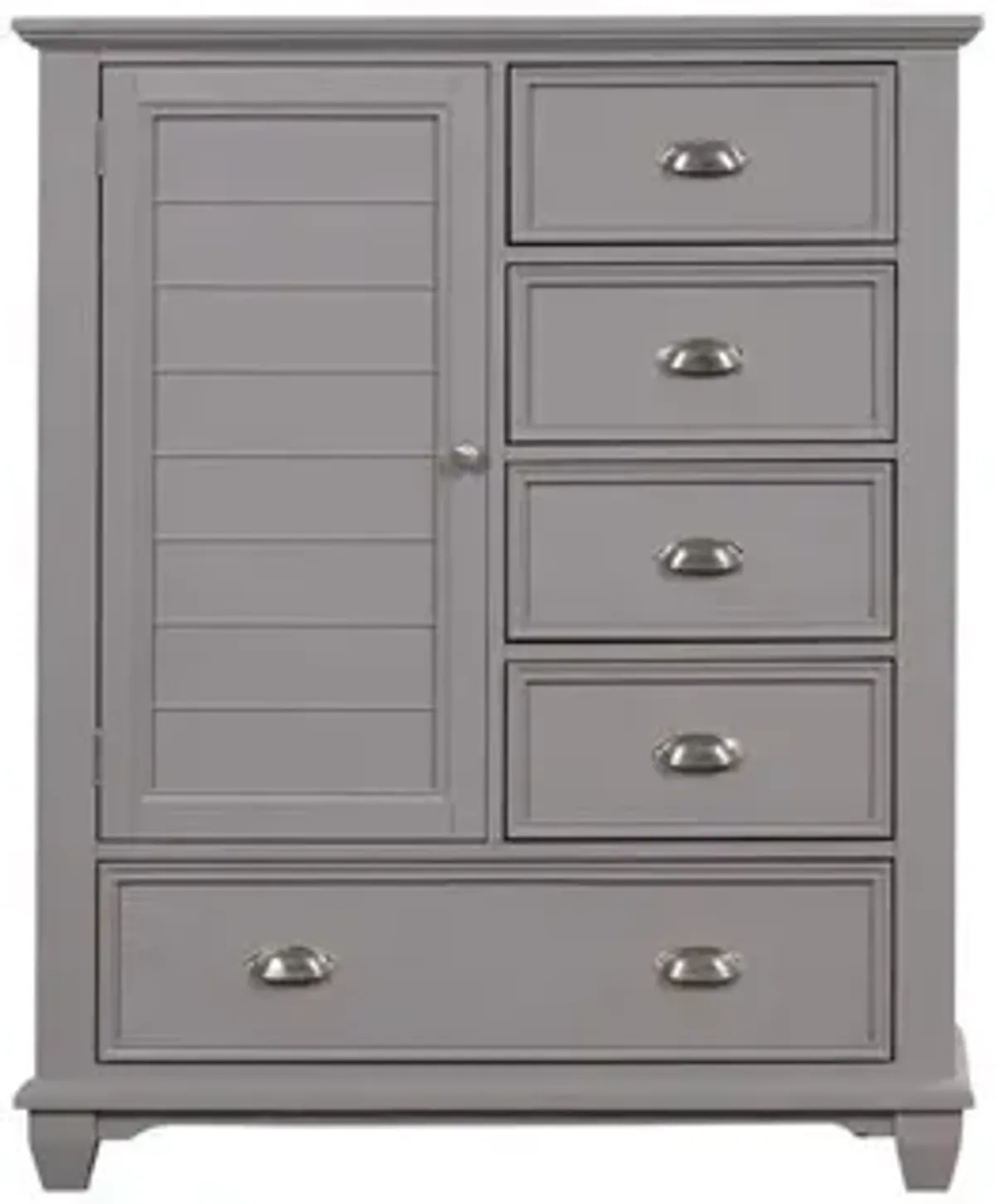 Jamestown Door Chest in Gray