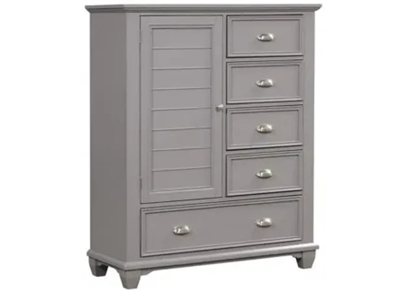 Jamestown Door Chest in Gray