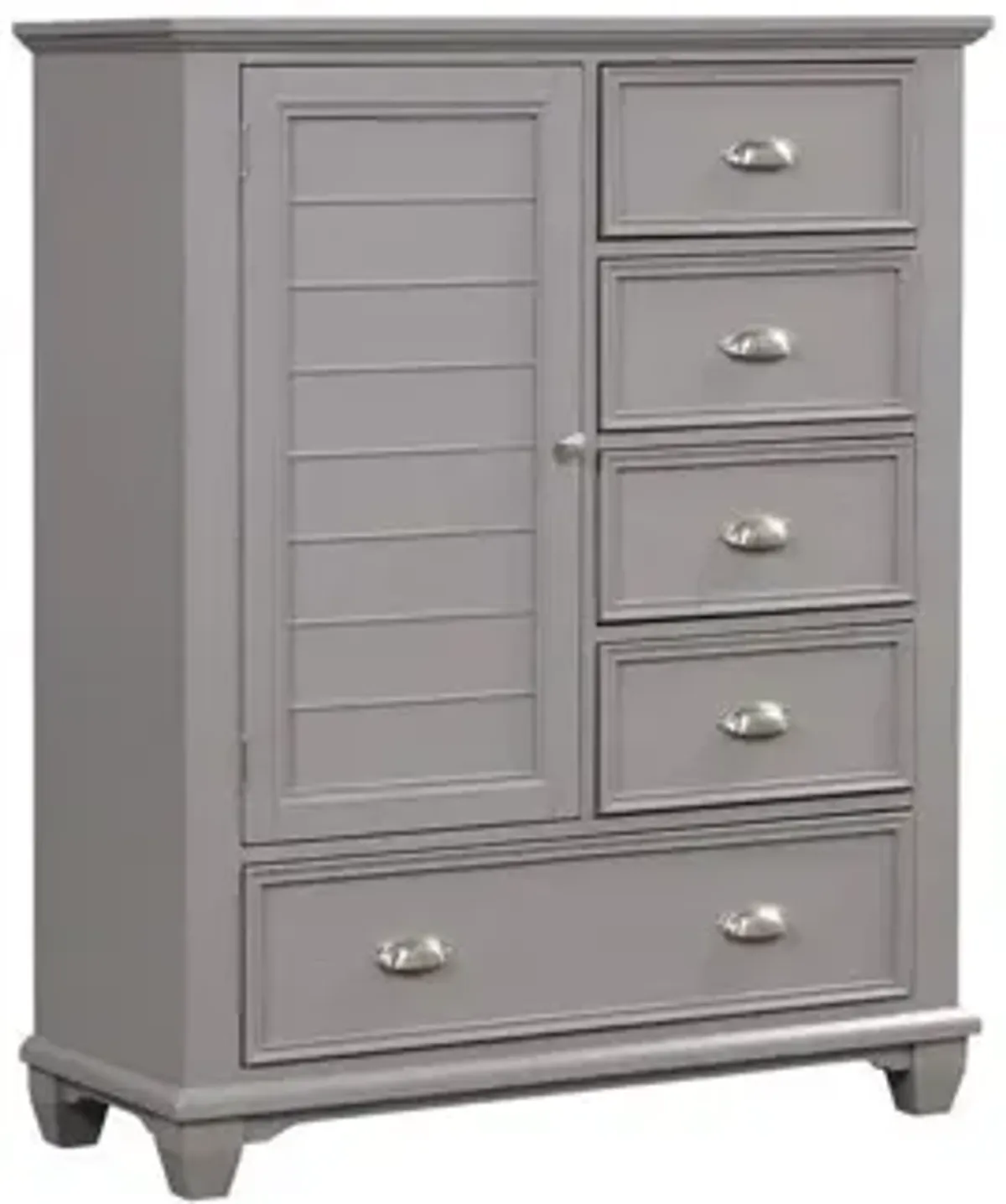 Jamestown Door Chest in Gray