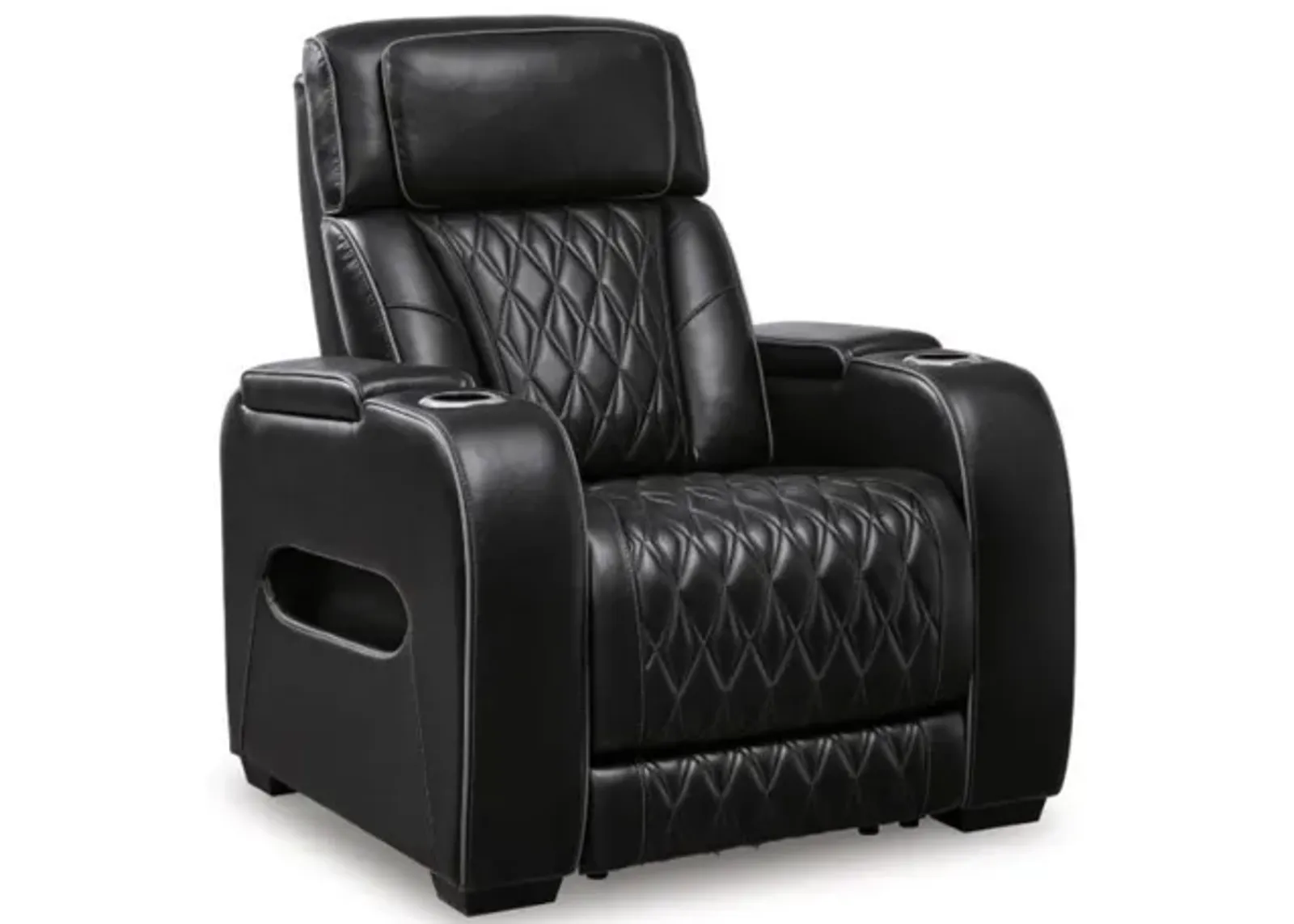 Boyington 2 Power Recliner in Black