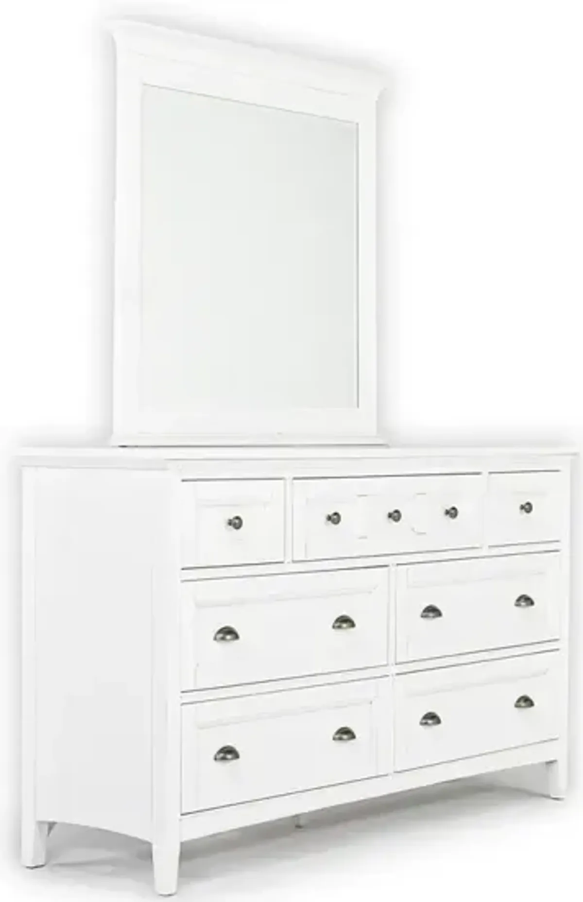 Bay Creek Mirror in White