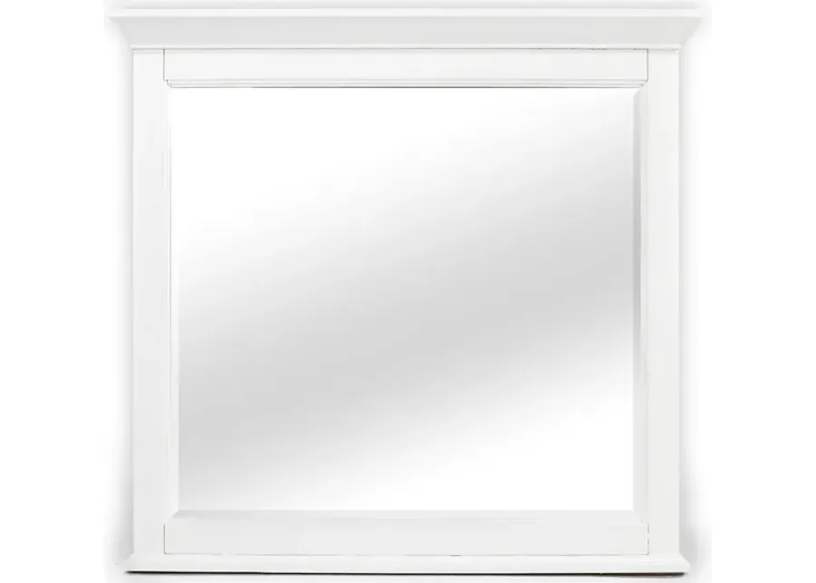 Bay Creek Mirror in White