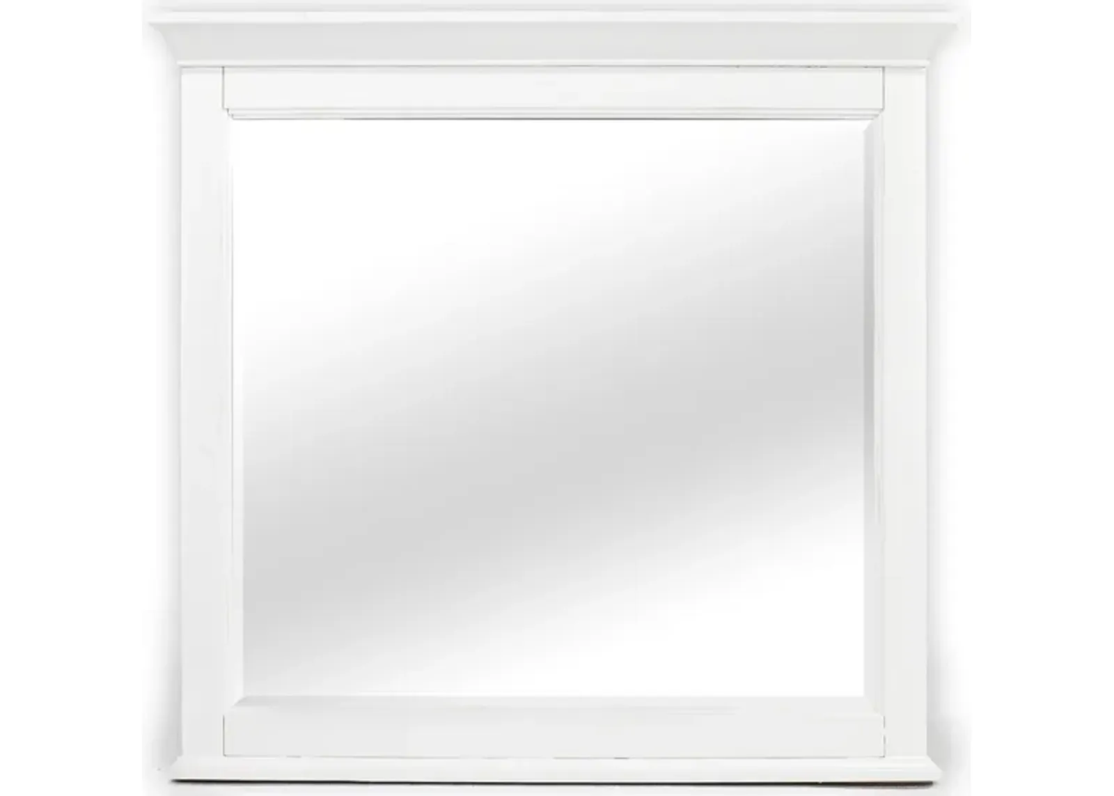 Bay Creek Mirror in White