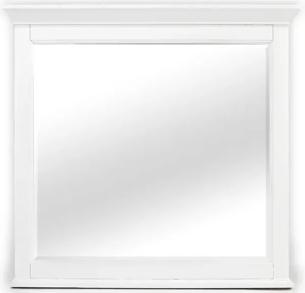 Bay Creek Mirror in White