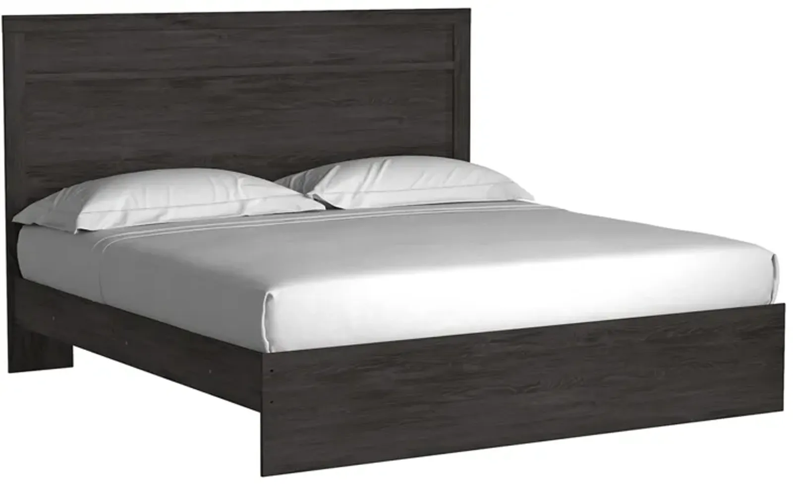 Stelsie Panel Bed in Charcoal, Eastern King