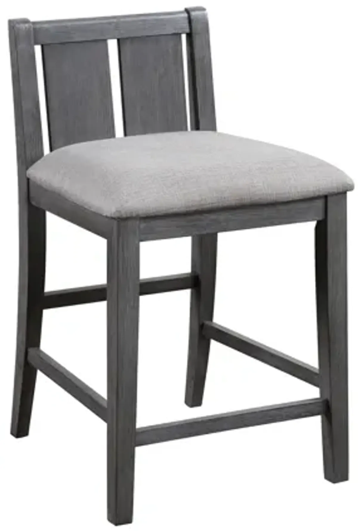 Heston Counter Height Dining Table & 2 Stools in Gray