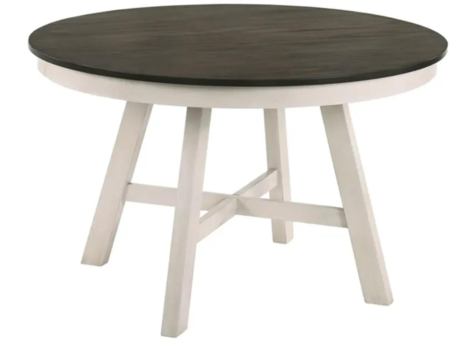 Maisie Round Dining Table in White