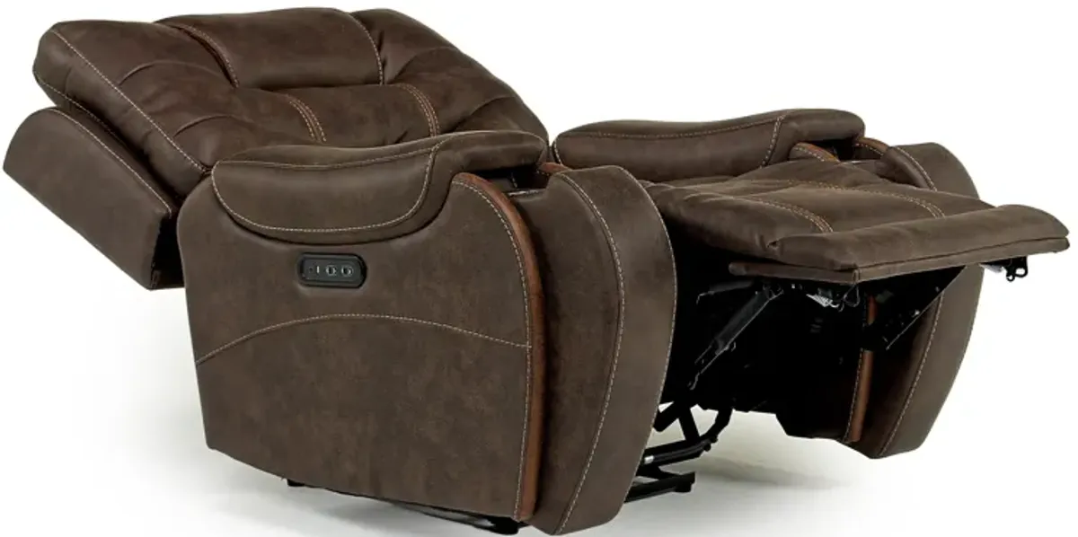 Estilo 2 Power Recliner in Canyon Walnut