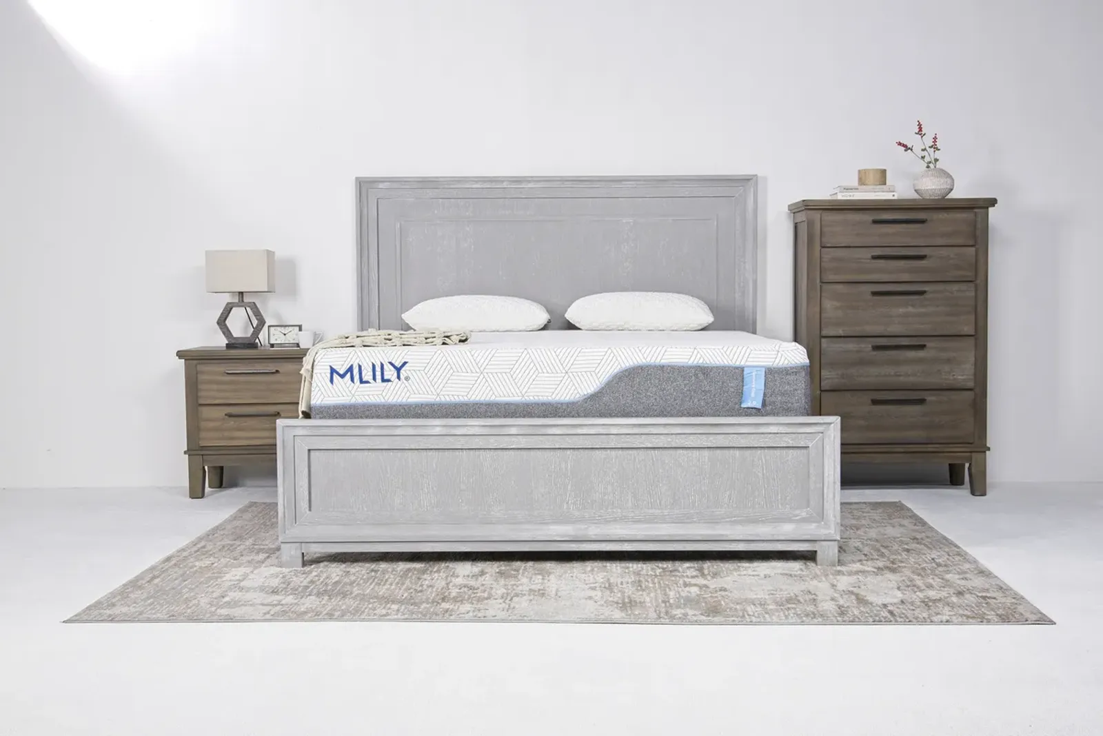 Mlily 13 Inch Harmony Chill 2.0 Medium Mattress, Eastern King