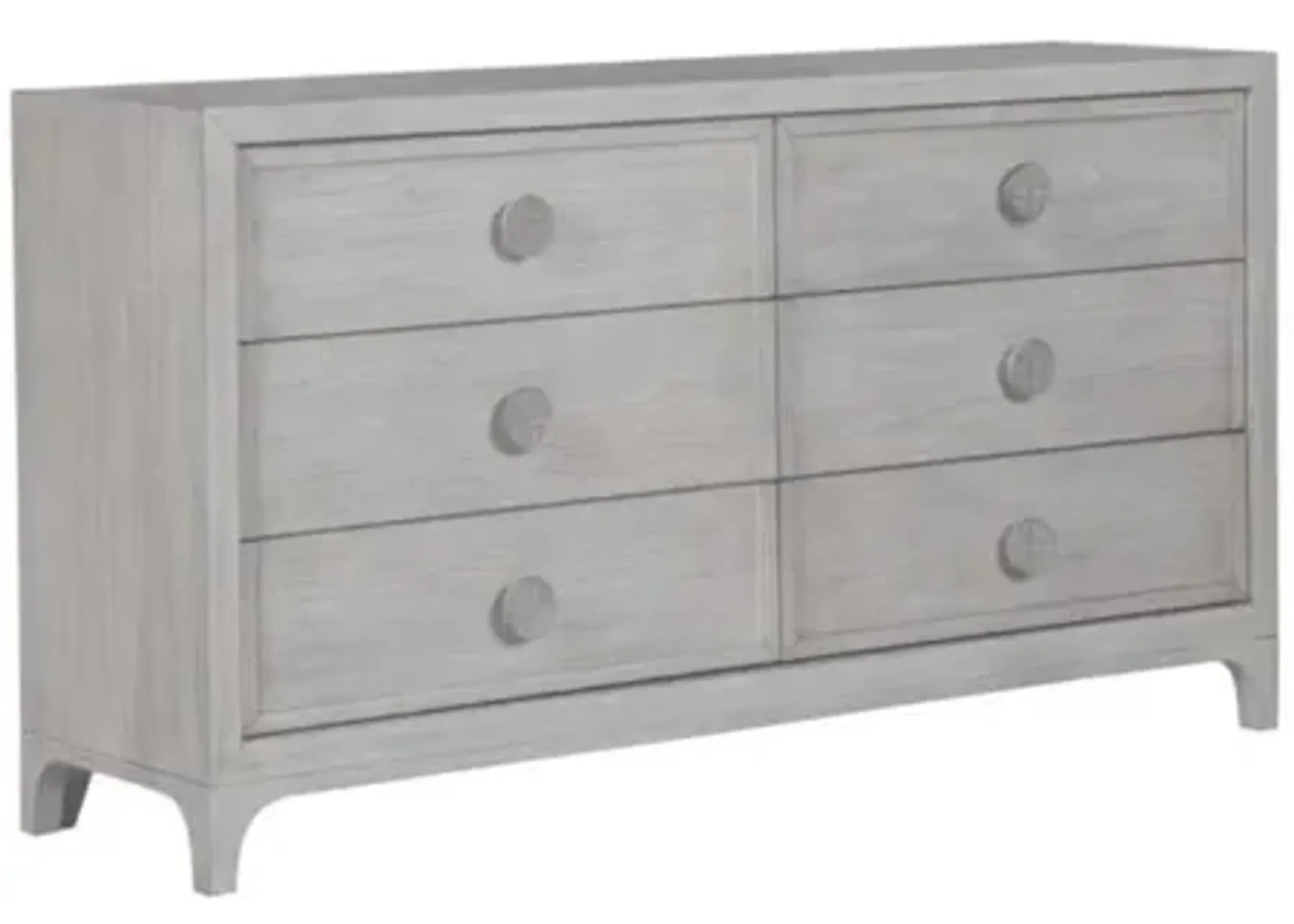 Boho Chic Dresser in Washed White