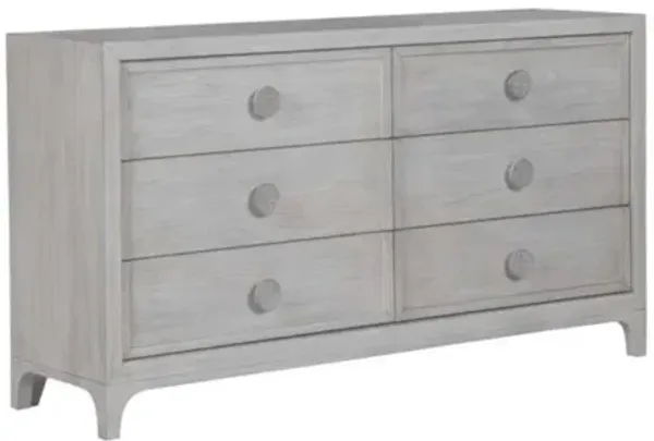 Boho Chic Dresser in Washed White