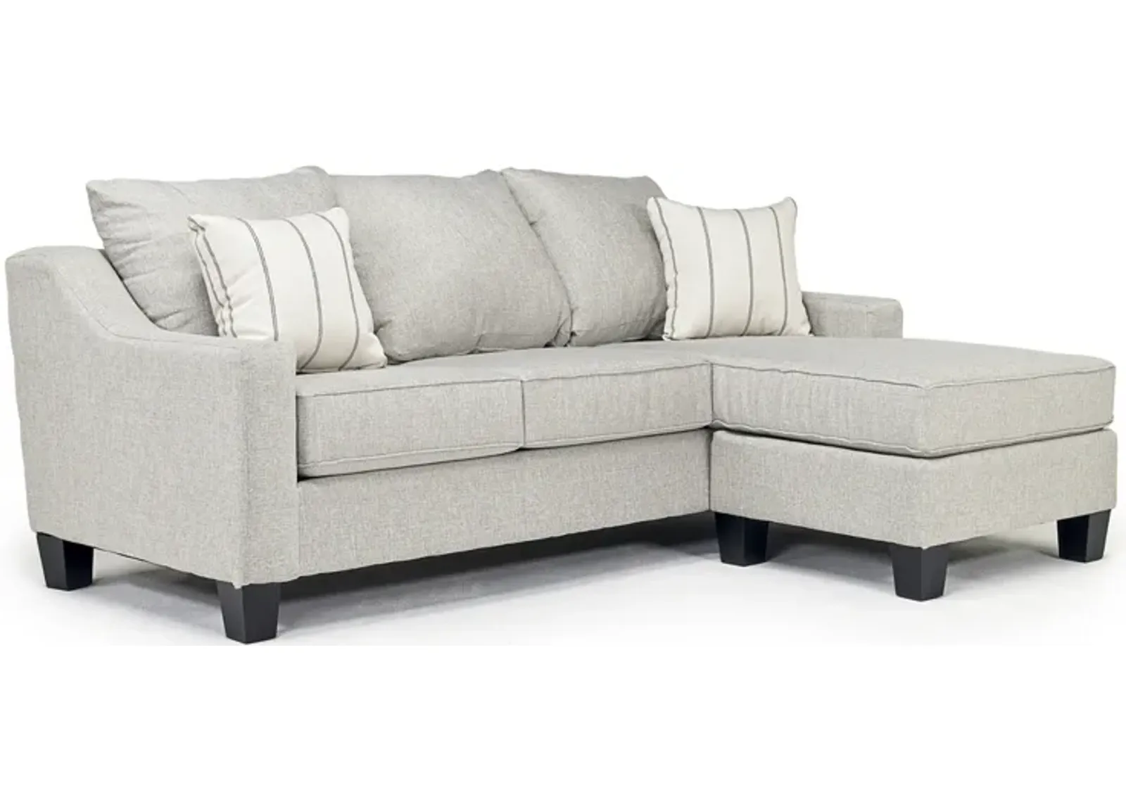 Lucy Reversible Sofa Chaise in Splash Linen