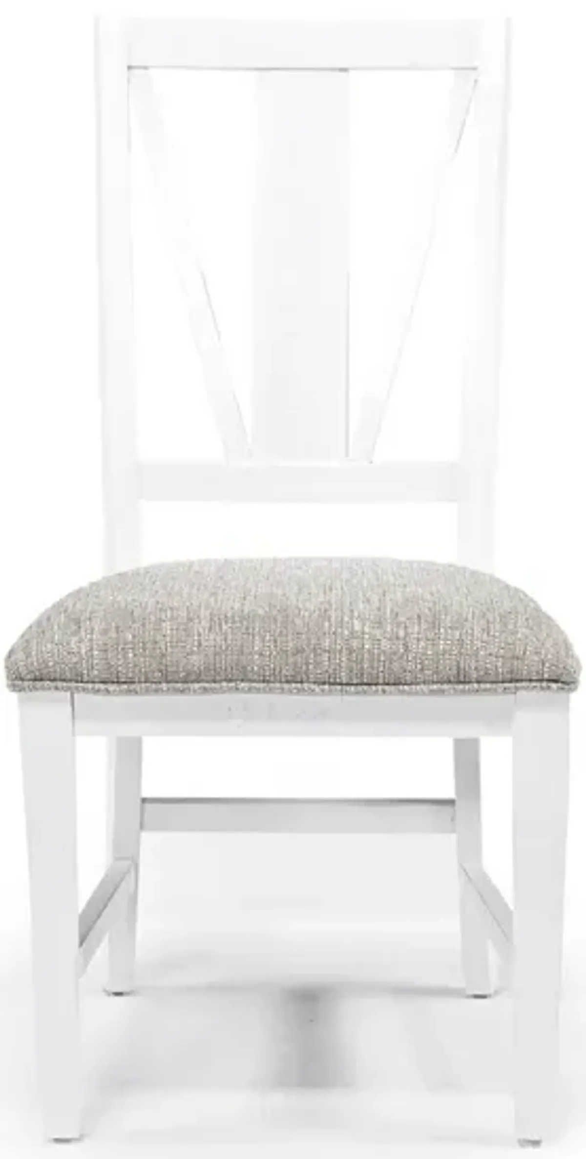 Bay Creek Side Chair in Chalk White, V-Back