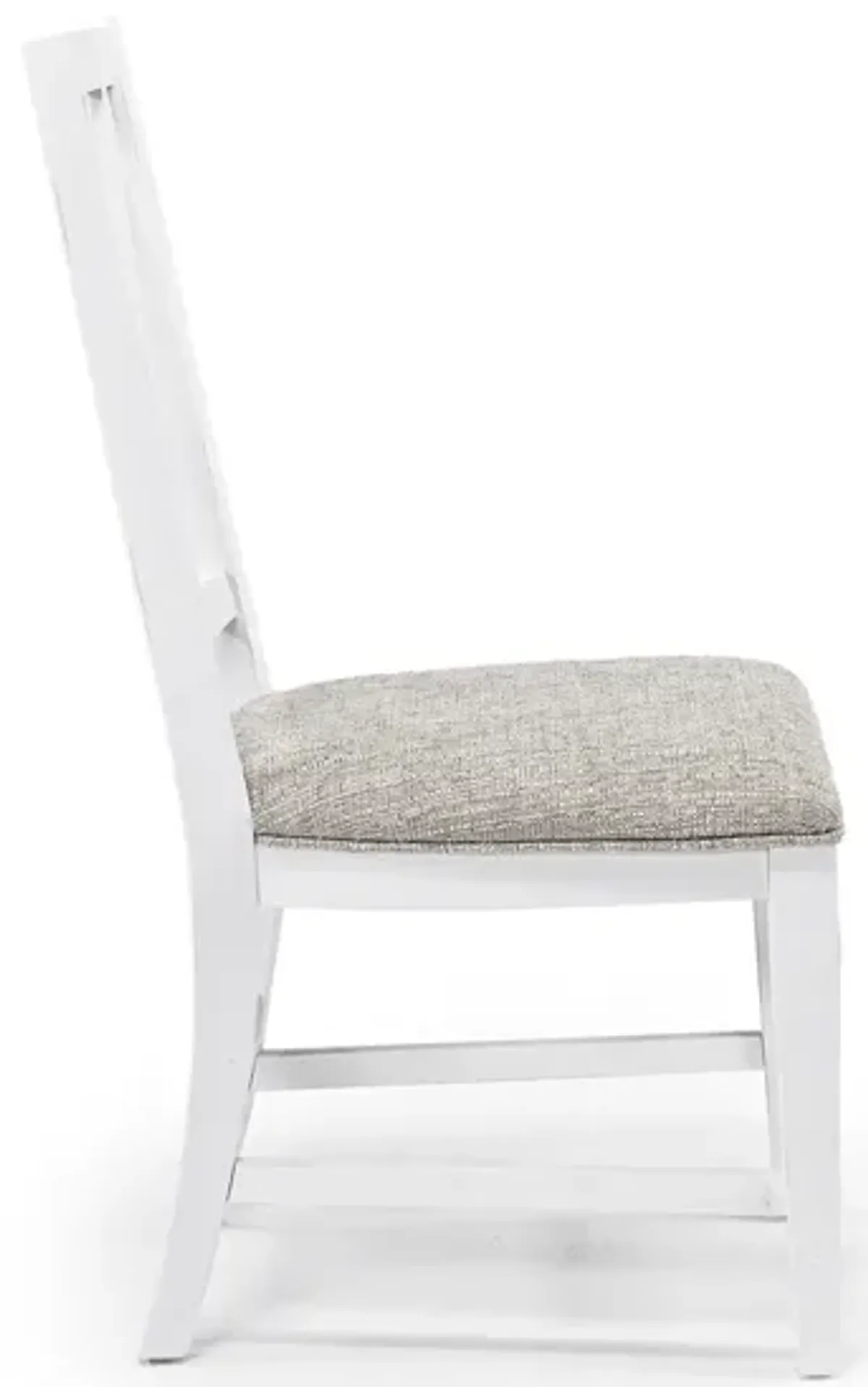 Bay Creek Side Chair in Chalk White, V-Back