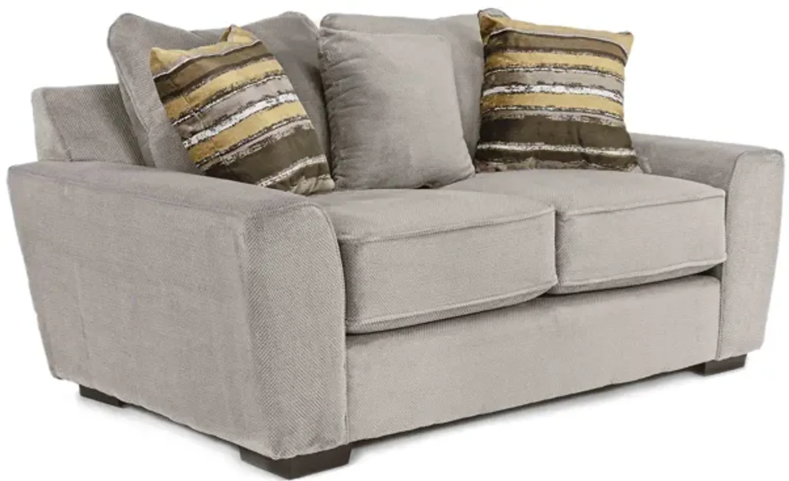 Oracle Loveseat in Cooper Platinum