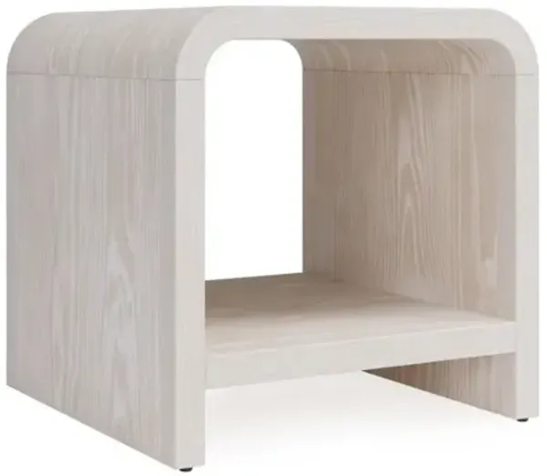 Drake End Table in Sugar