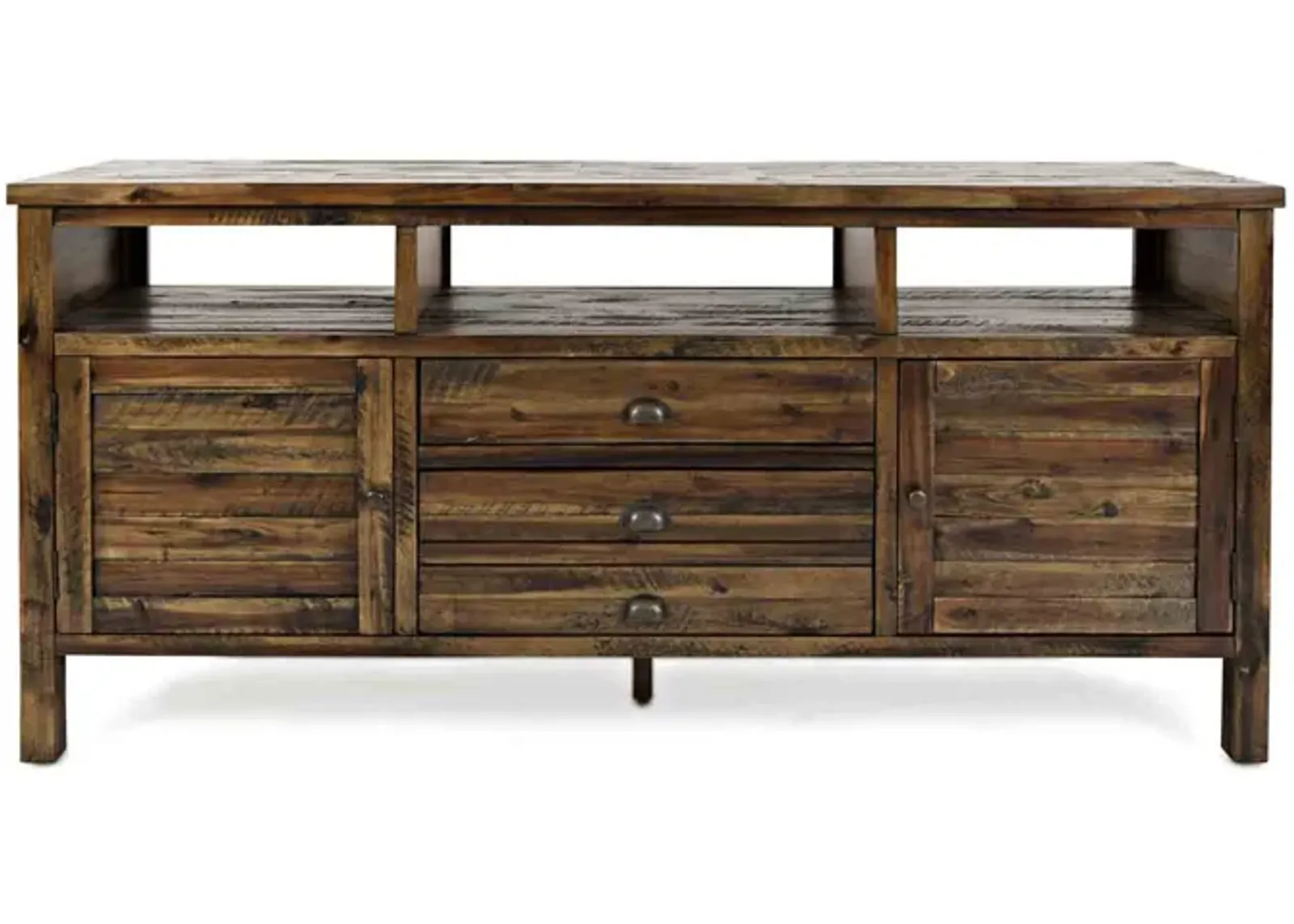 Artisans Media Console in Oak, 70 Inch