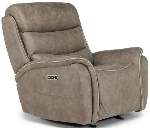 Kamari 2 Power Gliding Recliner in Gray