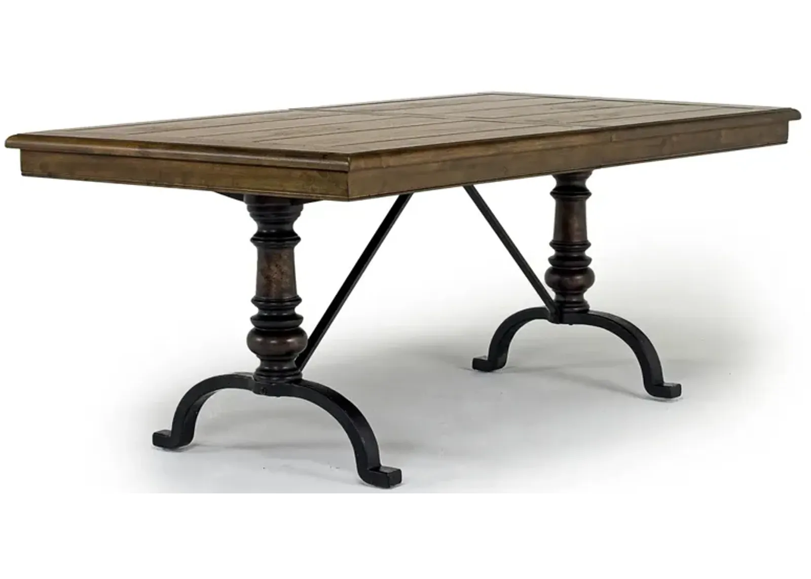 Roxy Extendable Dining Table in Homestead Brown