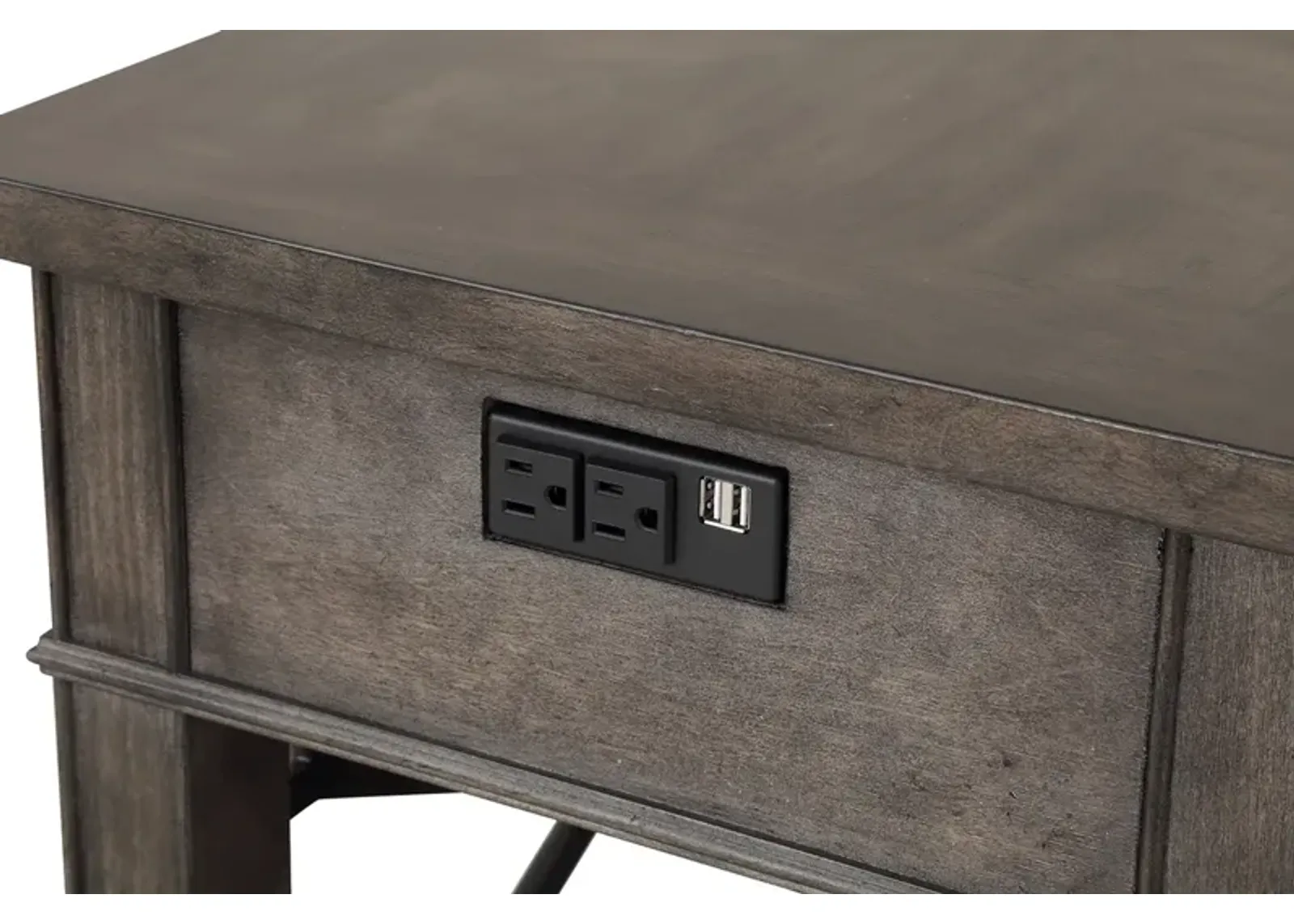 Sundance End Table in Gray